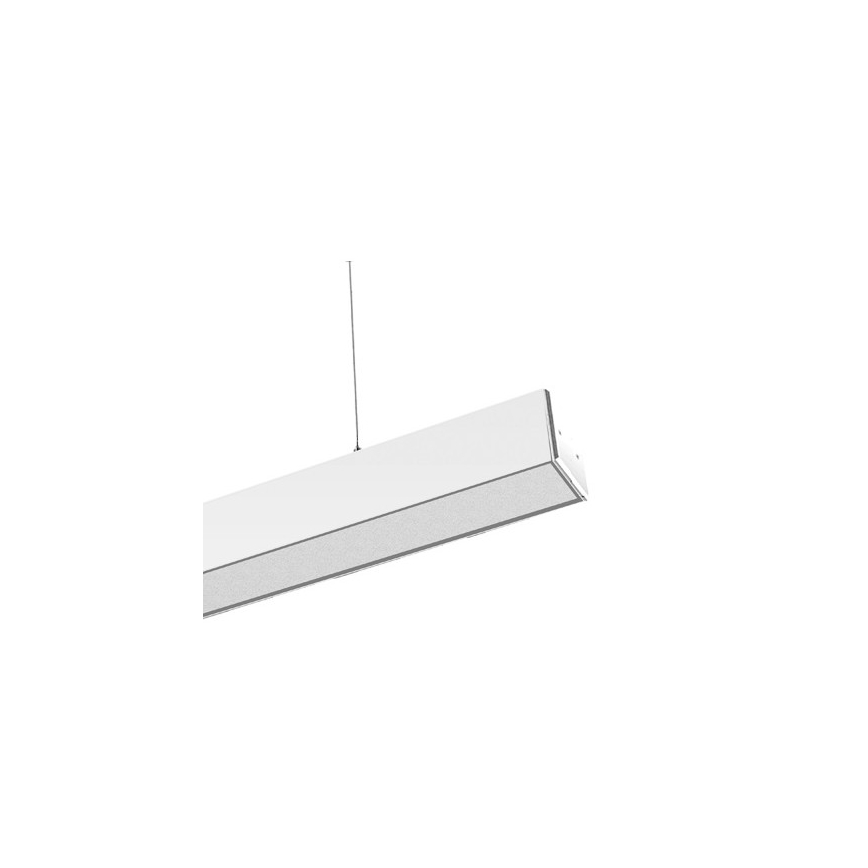 LED Lustr na lanku LED/40W/230V 120cm bílá
