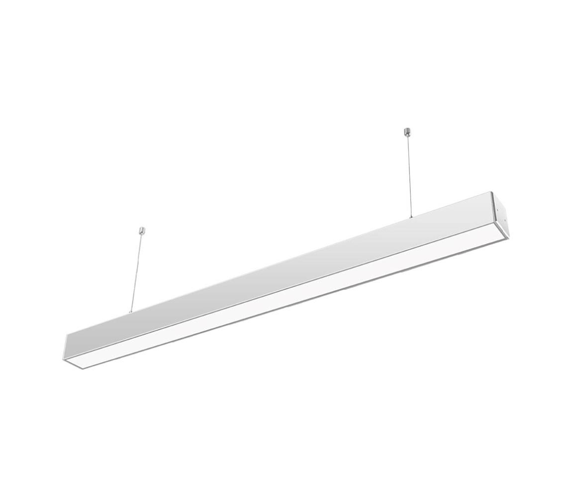 MAXLED LED Lustr na lanku LED/40W/230V 120cm stříbrná MX0100