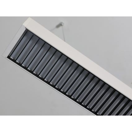 LED Lustr na lanku LED/55W/230V 3000/4000/6500K 120 cm bílá