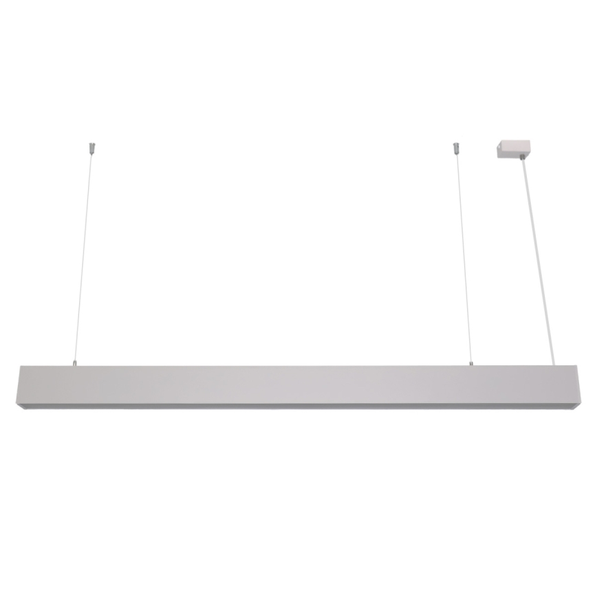 LED Lustr na lanku LED/55W/230V 3000/4000/6500K 120 cm bílá