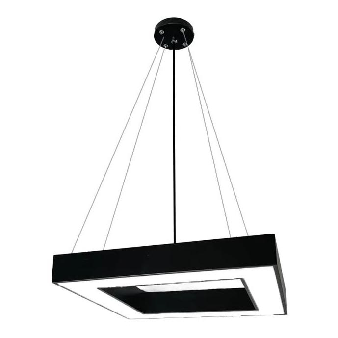 LED Lustr na lanku LED/55W/230V 4000K 80x80 cm