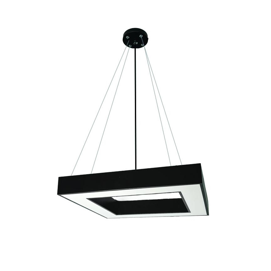 LED Lustr na lanku LED/55W/230V 4000K 80x80 cm