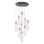 LED Lustr na lanku LED/60W/230V 3000K