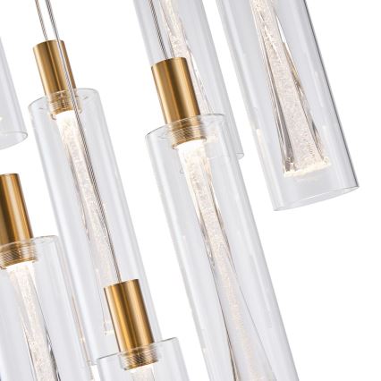 LED Lustr na lanku LED/60W/230V 3000K