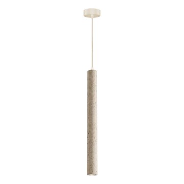 LED Lustr na lanku LEONARD LED/7W/230V béžová