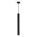 LED Lustr na lanku LEONARD LED/7W/230V černá