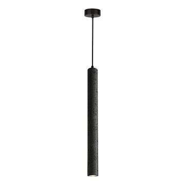 LED Lustr na lanku LEONARD LED/7W/230V černá