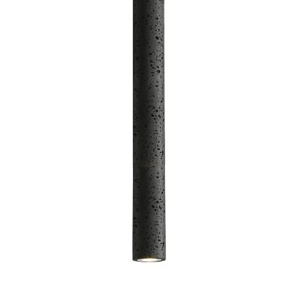 LED Lustr na lanku LEONARD LED/7W/230V černá