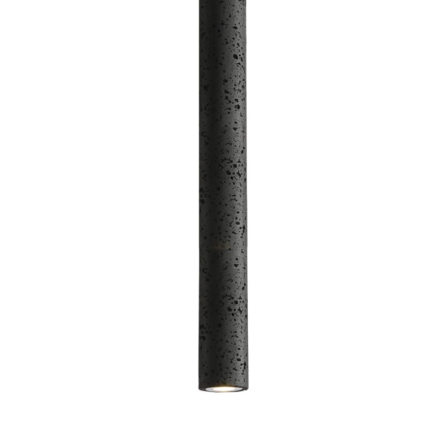 LED Lustr na lanku LEONARD LED/7W/230V černá