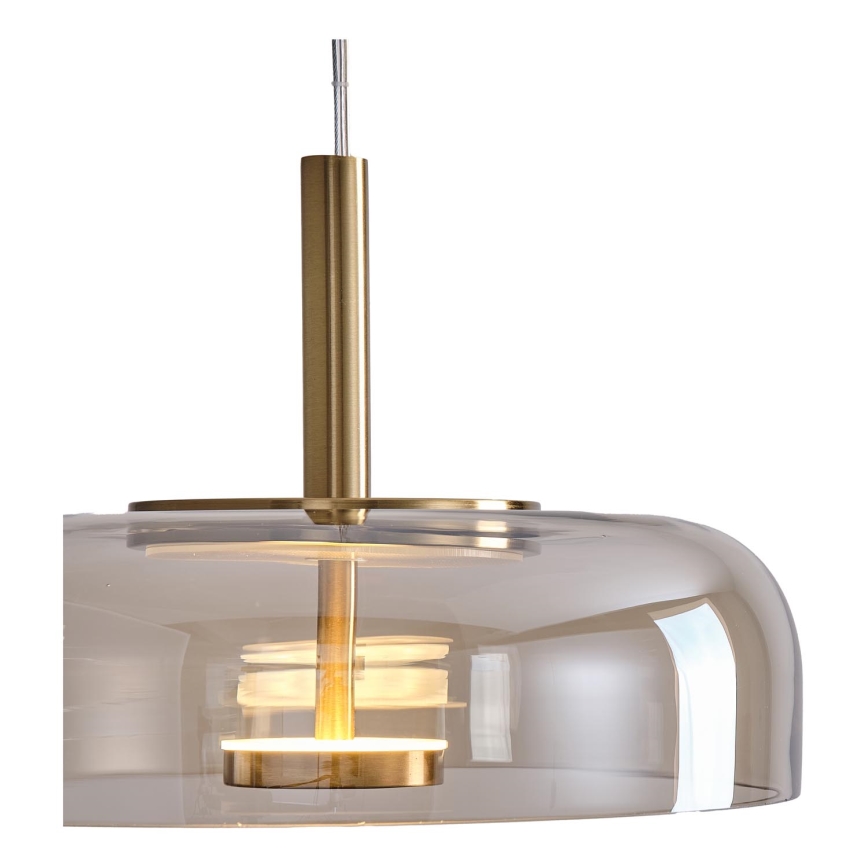 LED Lustr na lanku LOBBY LED/8W/230V 3000K pr. 30 cm