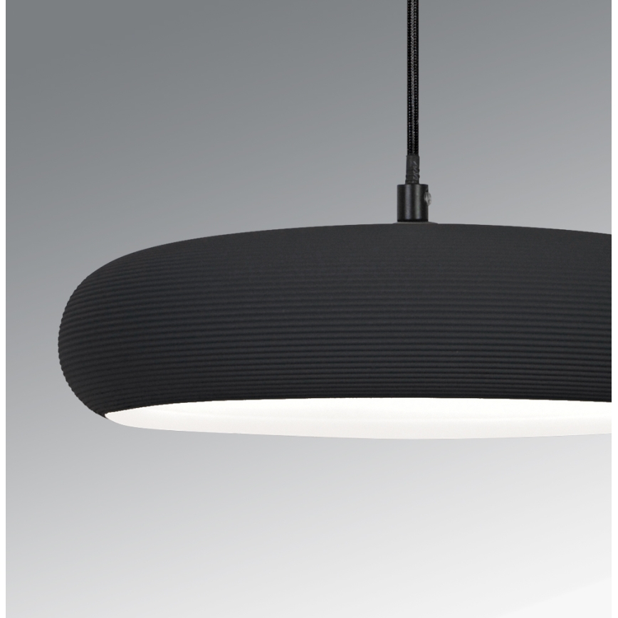 LED Lustr na lanku LOGAN LED/11W/230V černá