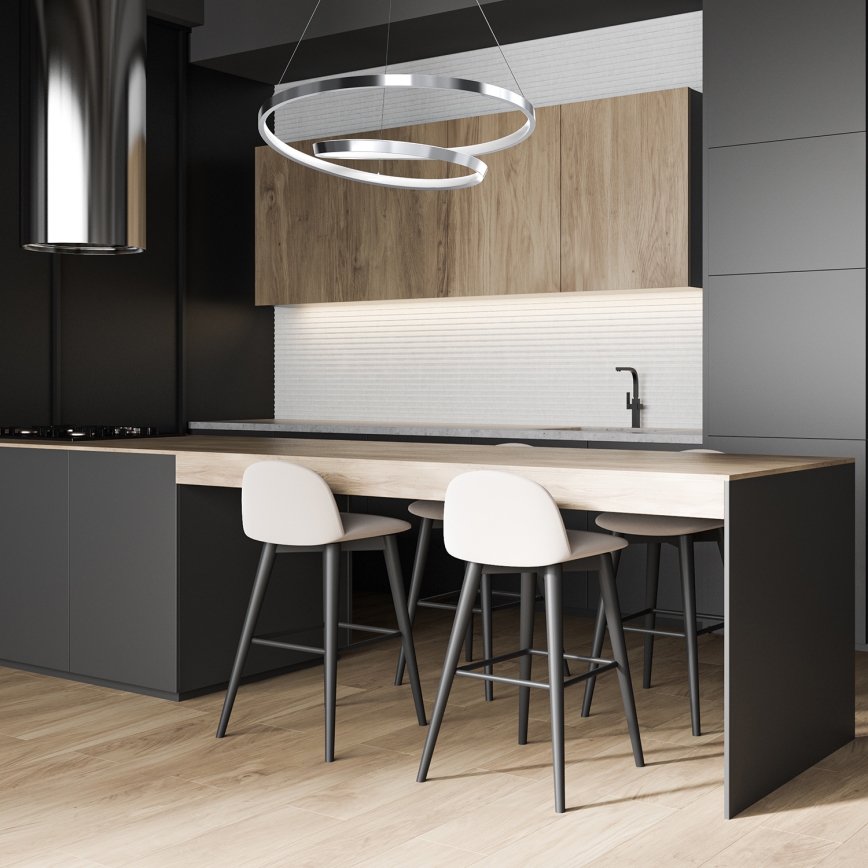 LED Lustr na lanku LUCERO LED/48W/230V lesklý chrom