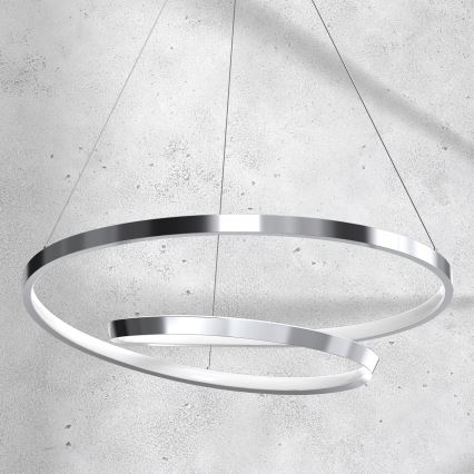 LED Lustr na lanku LUCERO LED/48W/230V lesklý chrom