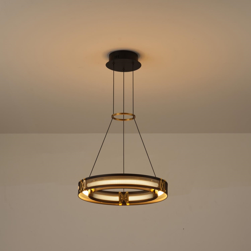 LED Lustr na lanku LUIS LED/21W/230V 3000K 42x120 cm