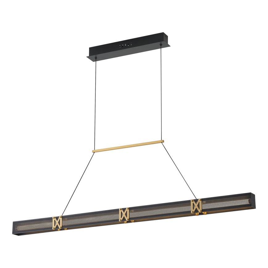 LED Lustr na lanku LUIS LED/21W/230V 3000K 45x120 cm