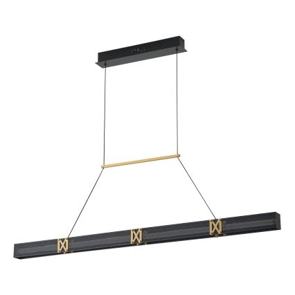 LED Lustr na lanku LUIS LED/21W/230V 3000K 45x120 cm