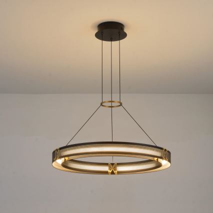 LED Lustr na lanku LUIS LED/33W/230V 3000K 62x120 cm