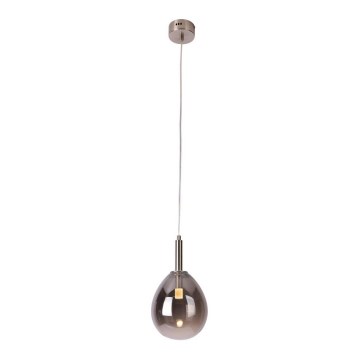 LED Lustr na lanku LUKKA LED/6W/230V šedá