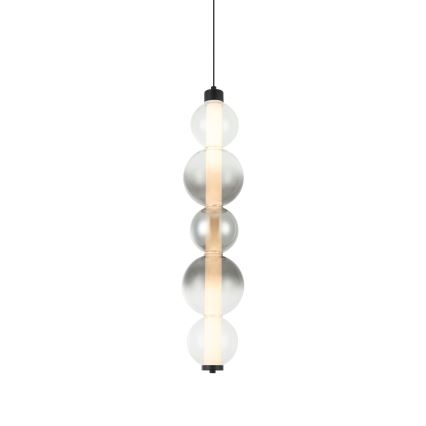 LED Lustr na lanku LUMMI LED/19W/230V černá/kouřová