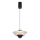 LED Lustr na lanku MANLEY LED/5W/230V černá/bílá