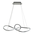 LED Lustr na lanku MARCO LED/42W/230V lesklý chrom