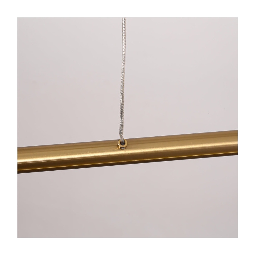 LED Lustr na lanku MELECA LED/36W/230V 3000/4000/6000K 160 cm zlatá