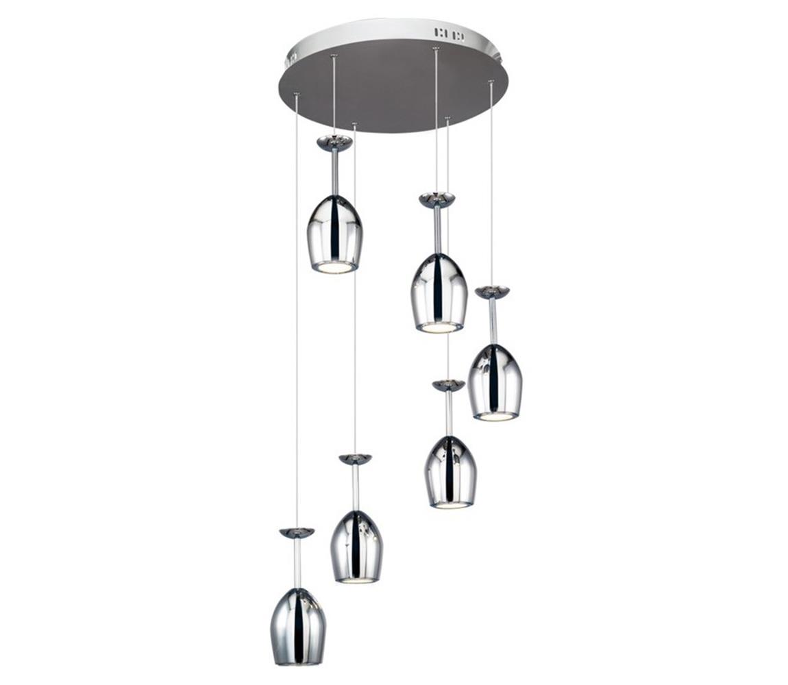 Spot-Light LED Lustr na lanku MERLOT 6xLED/5W/230V SP0077