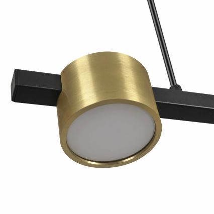LED Lustr na lanku MIRELLA 3xGX53/6W/230V zlatá/černá
