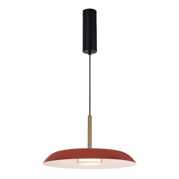 LED Lustr na lanku NUDO LED/11W/230V 3000/4000/6000K červená