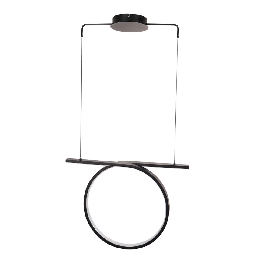 LED Lustr na lanku ODETTA LED/30W/230V 4000K černá