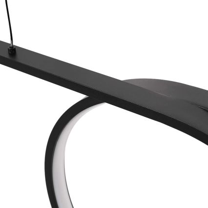 LED Lustr na lanku ODETTA LED/30W/230V 4000K černá