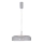 LED Lustr na lanku PERFORATO LED/10W/230V 3000K lesklý chrom pr. 35 cm