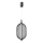 LED Lustr na lanku PUMA LED/10W/230V pr. 15 cm černá