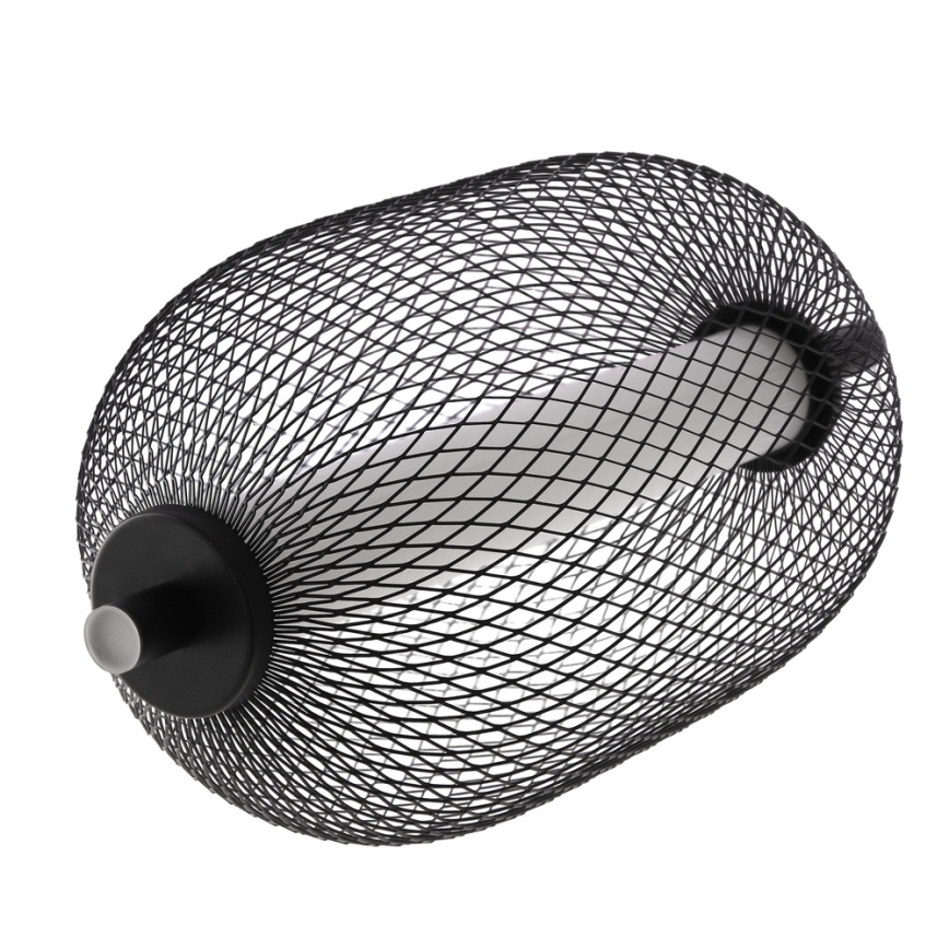 LED Lustr na lanku PUMA LED/10W/230V pr. 15 cm černá