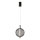 LED Lustr na lanku PUMA LED/10W/230V pr. 20 cm černá