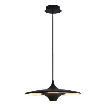 LED Lustr na lanku RENE LED/19W/230V CRI 90 černá