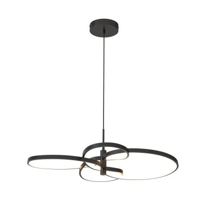 LED Lustr na lanku RIBBON LED/37W/230V 4000K černá