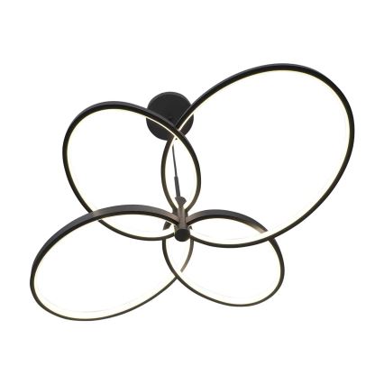 LED Lustr na lanku RIBBON LED/37W/230V 4000K černá