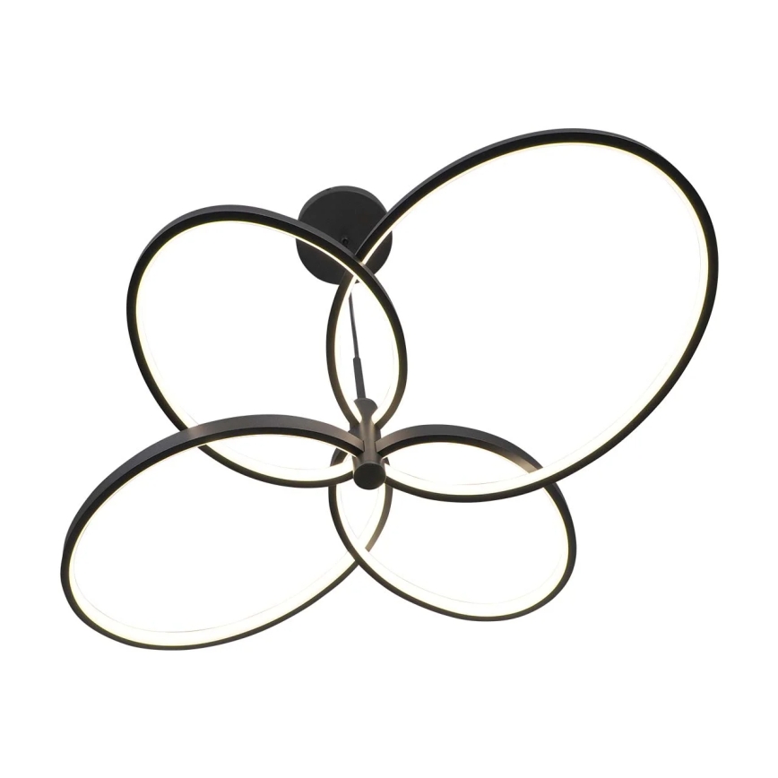 LED Lustr na lanku RIBBON LED/37W/230V 4000K černá