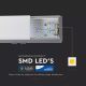 LED Lustr na lanku SAMSUNG CHIP 1xLED/40W/230V 4000K stříbrná