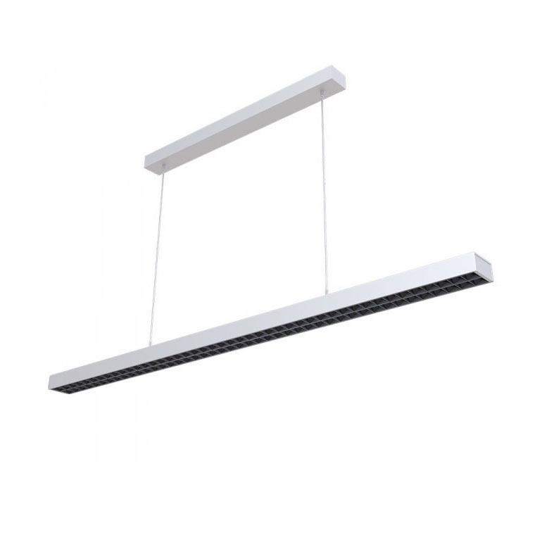 LED Lustr na lanku SAMSUNG CHIP 1xLED/60W/230V 4000K bílá
