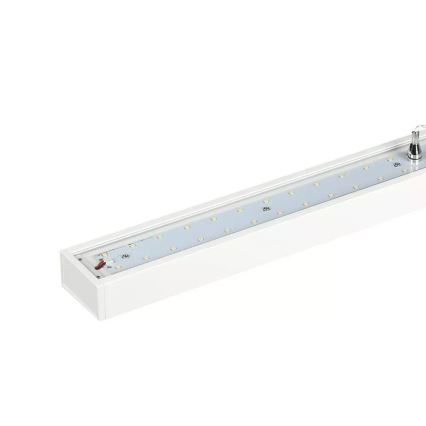 LED Lustr na lanku SAMSUNG CHIP 1xLED/60W/230V 4000K bílá