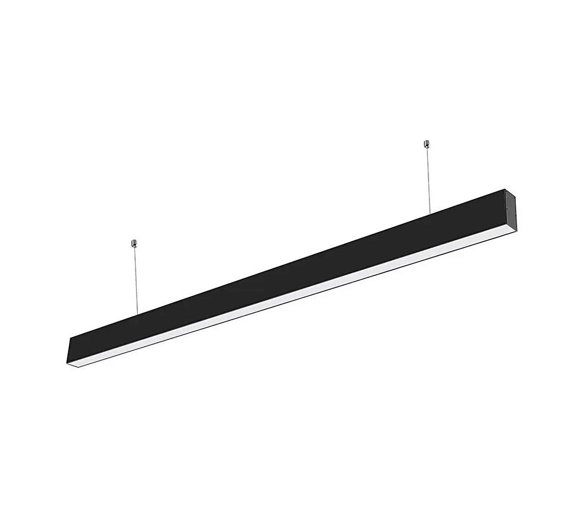 V-Tac LED Lustr na lanku SAMSUNG CHIP LED/40W/230V 4000K černá VT0764