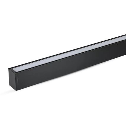 LED Lustr na lanku SAMSUNG CHIP LED/40W/230V 4000K černá