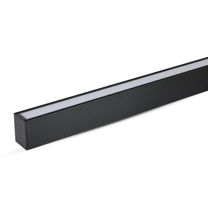 LED Lustr na lanku SAMSUNG CHIP LED/40W/230V 4000K černá