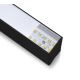 LED Lustr na lanku SAMSUNG CHIP LED/40W/230V 6400K černá