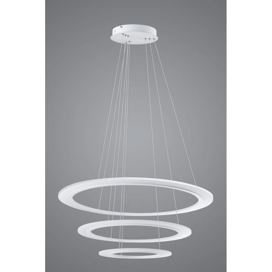 LED Lustr na lanku SATURN LED/109W/230V