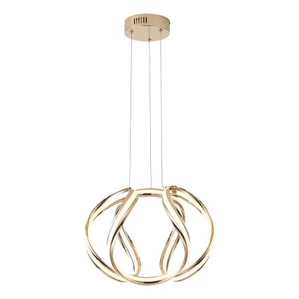 LED Lustr na lanku SATURN LED/38W/230V 3000K