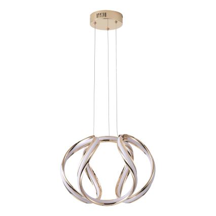LED Lustr na lanku SATURN LED/38W/230V 3000K