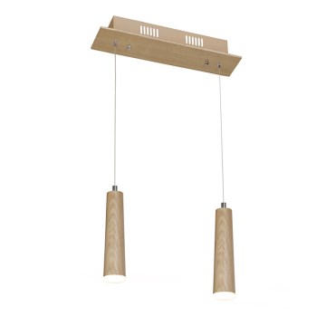 LED Lustr na lanku STICK 2xLED/5W/230V